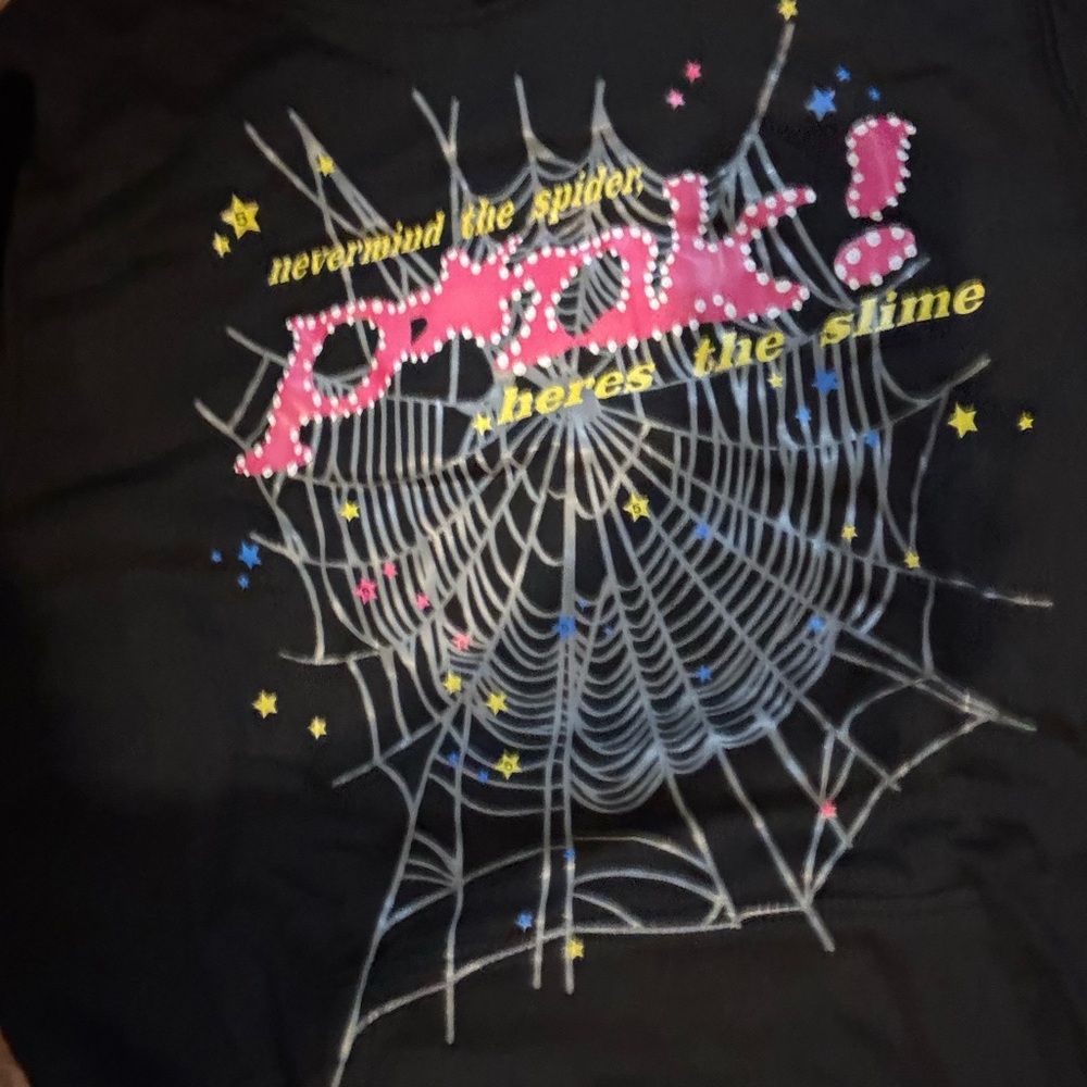 Black and Pink Graphic T-Shirt